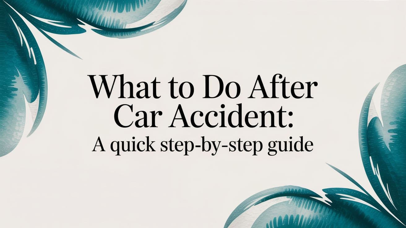 What to Do After a Car Accident | Conduit Law