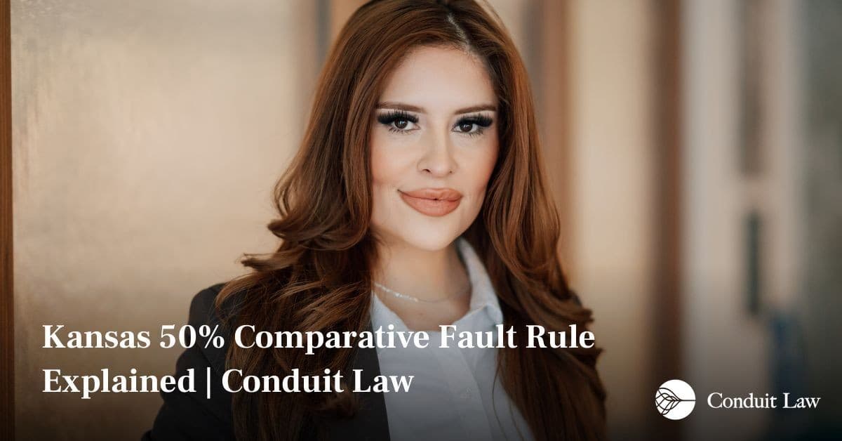 Kansas 50% Comparative Fault Rule Explained | Conduit Law - Colorado personal injury legal article