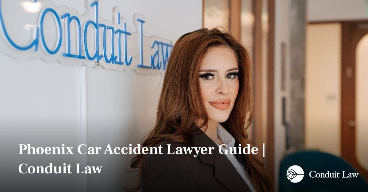 Phoenix Car Accident Lawyer Guide | Conduit Law - Colorado personal injury legal article
