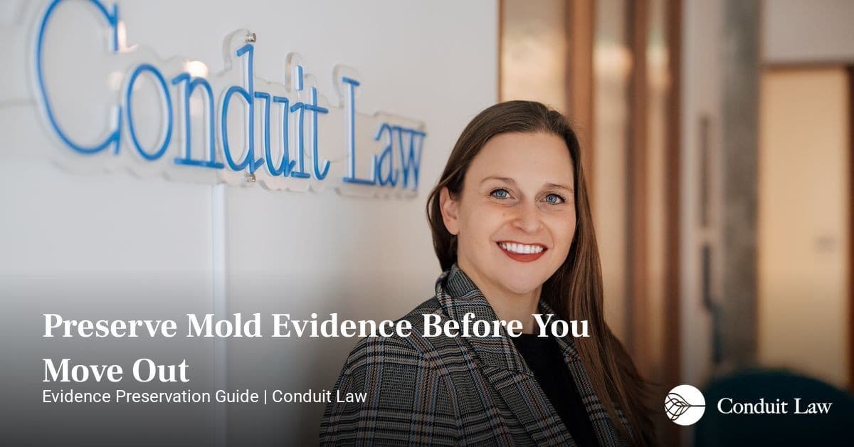 Call a Mold Lawyer Before Losing Unit Access - Colorado personal injury legal article