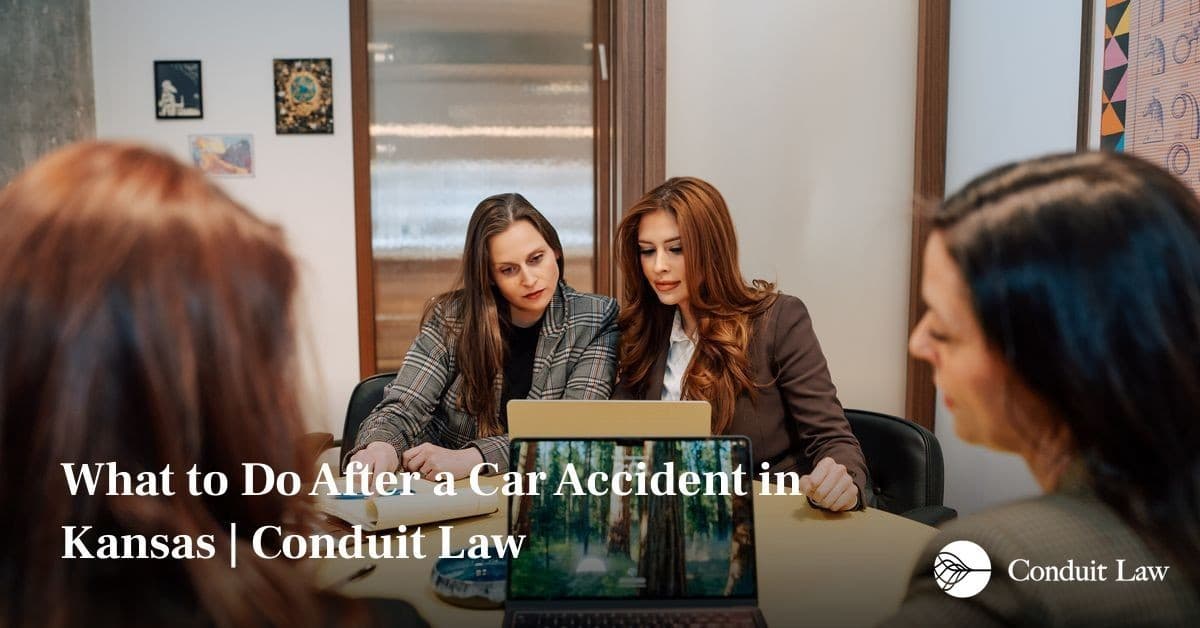 What to Do After a Car Accident in Kansas | Conduit Law - Colorado personal injury legal article